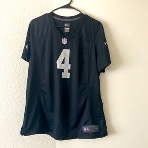 Authentic NFL Raiders Carr Jersey.